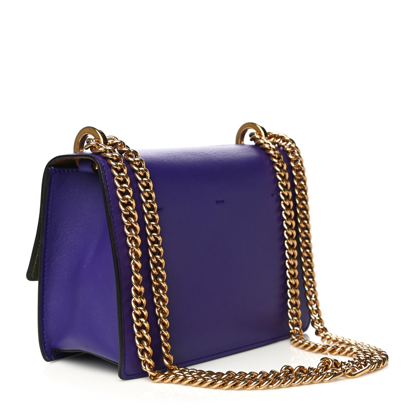 Vitello Grace Matte Small Kan U Shoulder Bag Purple Rain