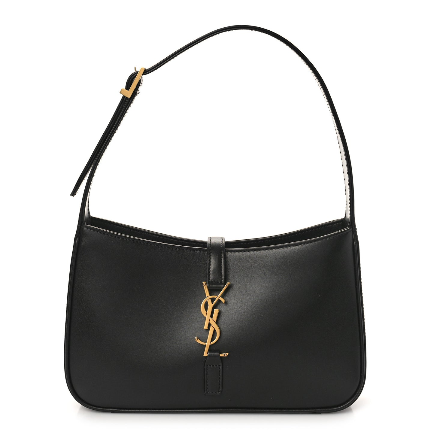 Smooth Calfskin Le 5 A 7 Hobo Black
