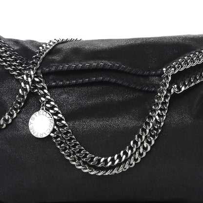 Stella McCartney Shaggy Deer Big Falabella Tote Black 8 of 10
