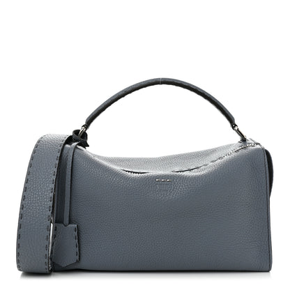 Fendi Cuoio Romano Selleria Lei Boston Tote Nube 1 of 11