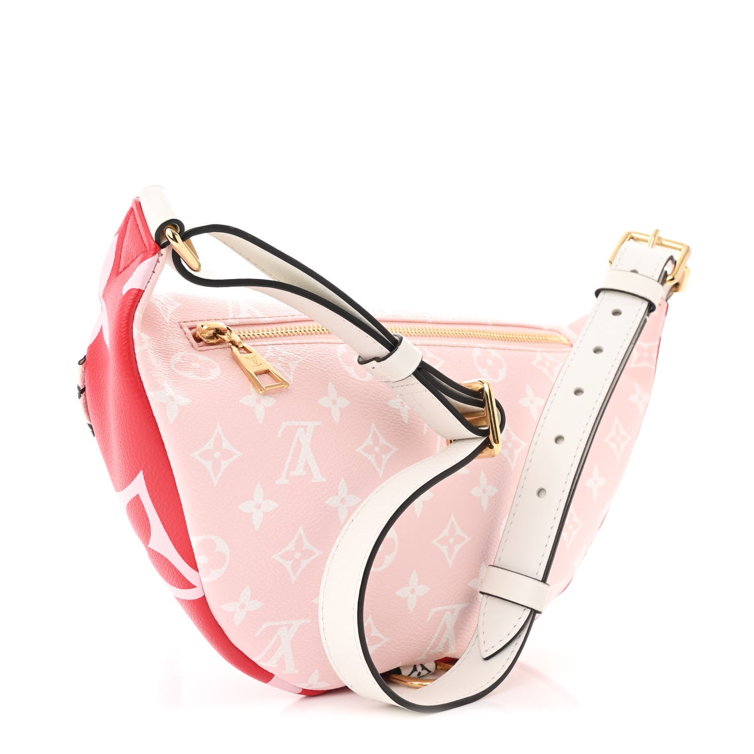 Louis Vuitton Monogram Giant Bumbag Rouge 3 of 10