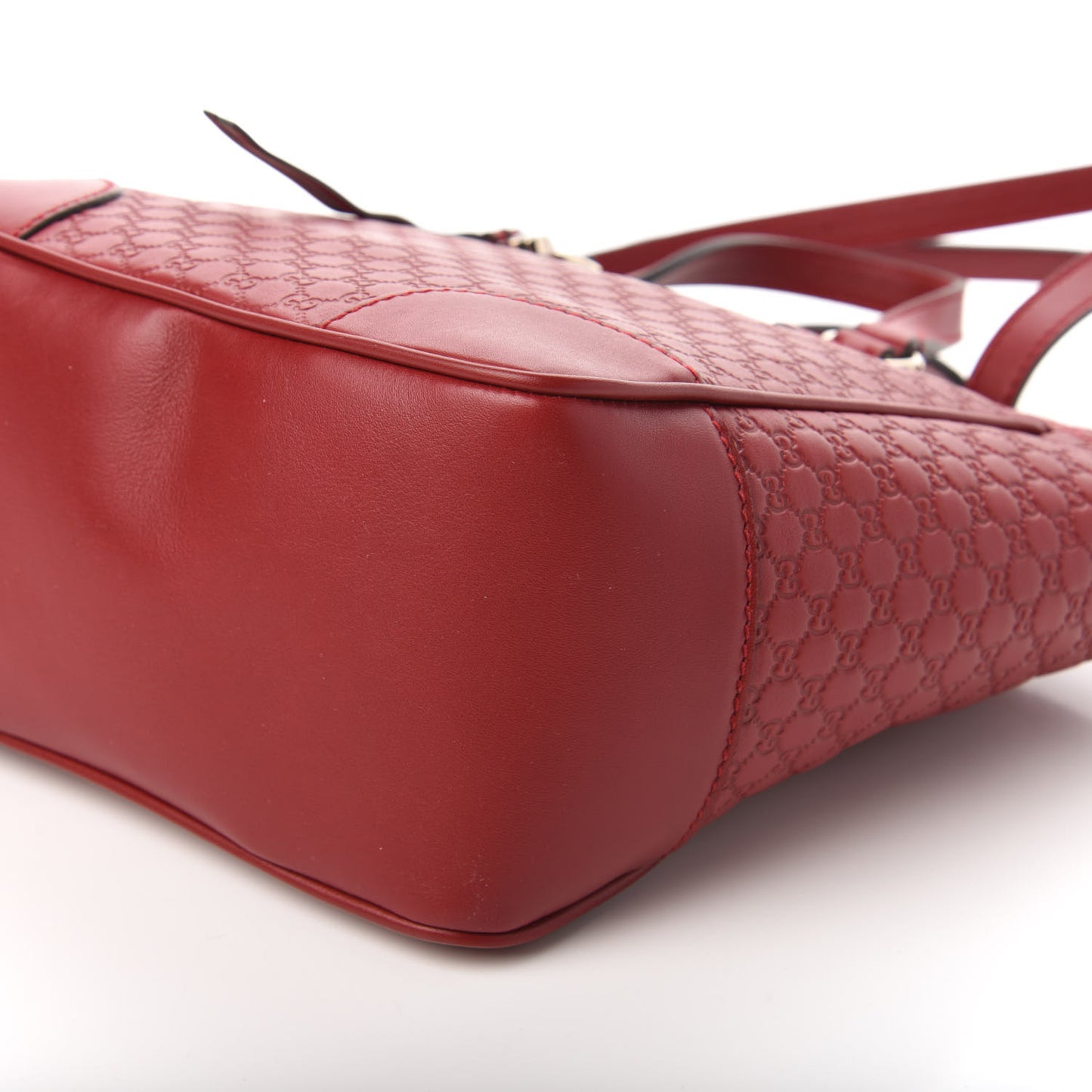 Microguccissima Small Bree Tote Red