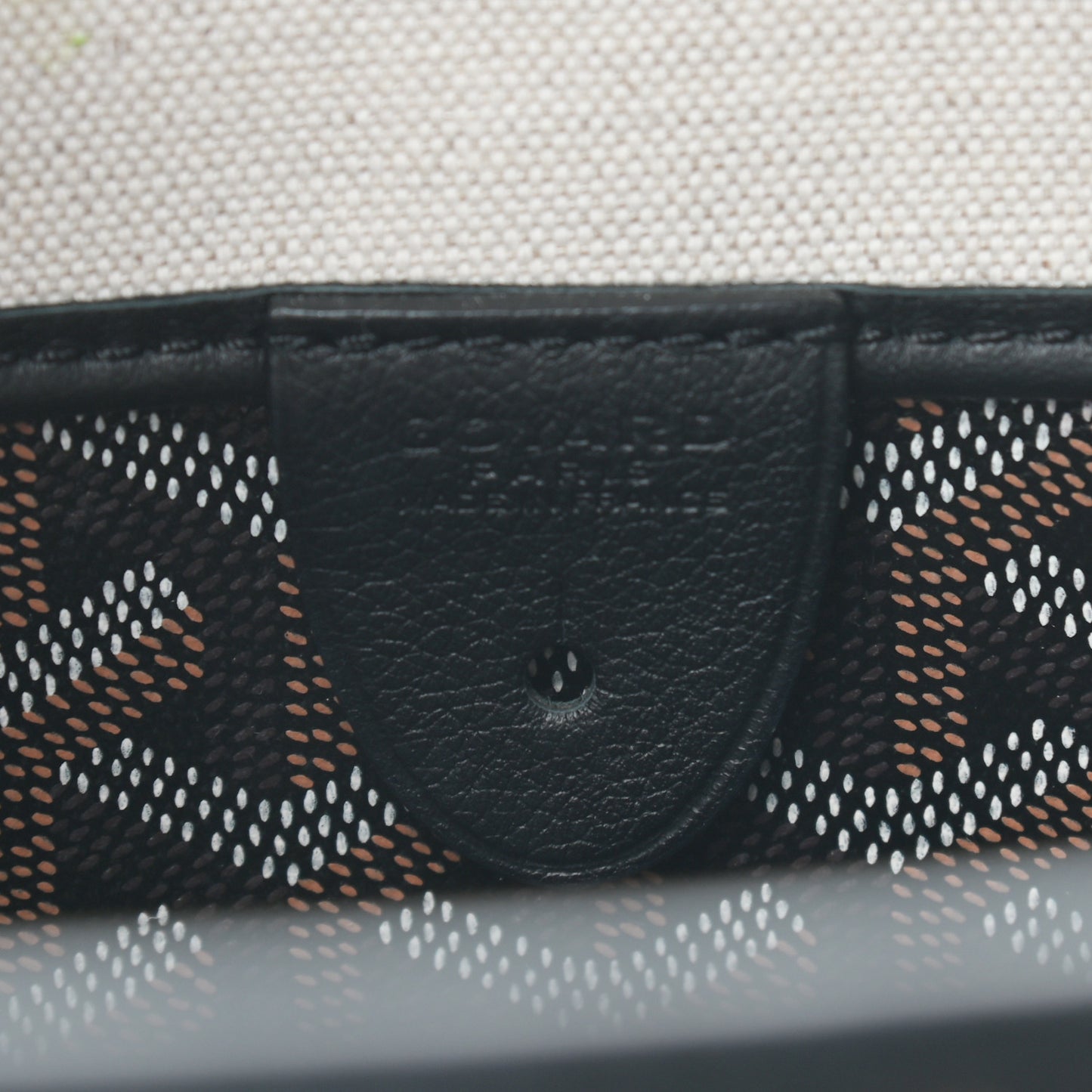 Goyardine Artois PM Black