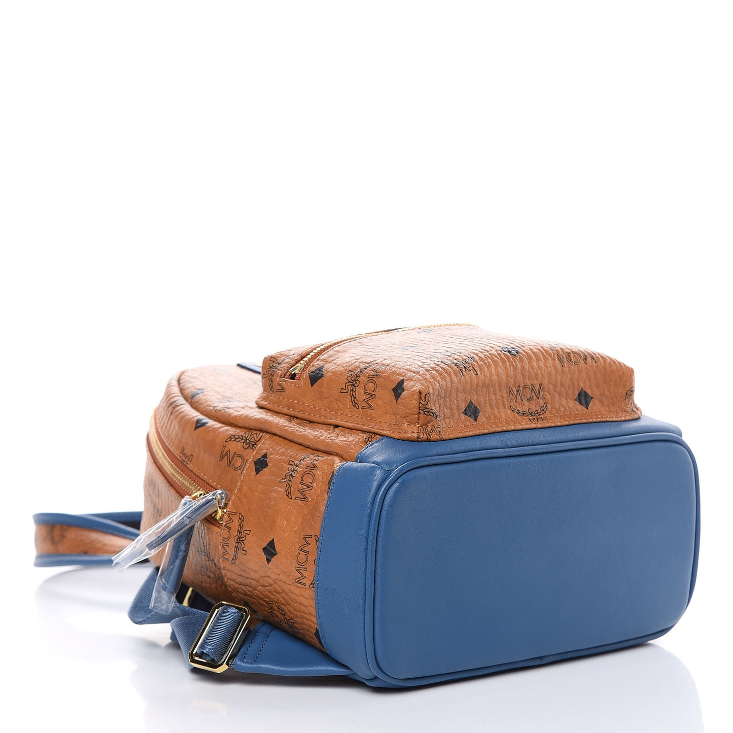 Visetos Mini Stark Backpack Cognac Slate Blue