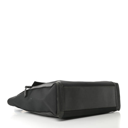 Gucci Nylon Calfskin Tote Black 4 of 20