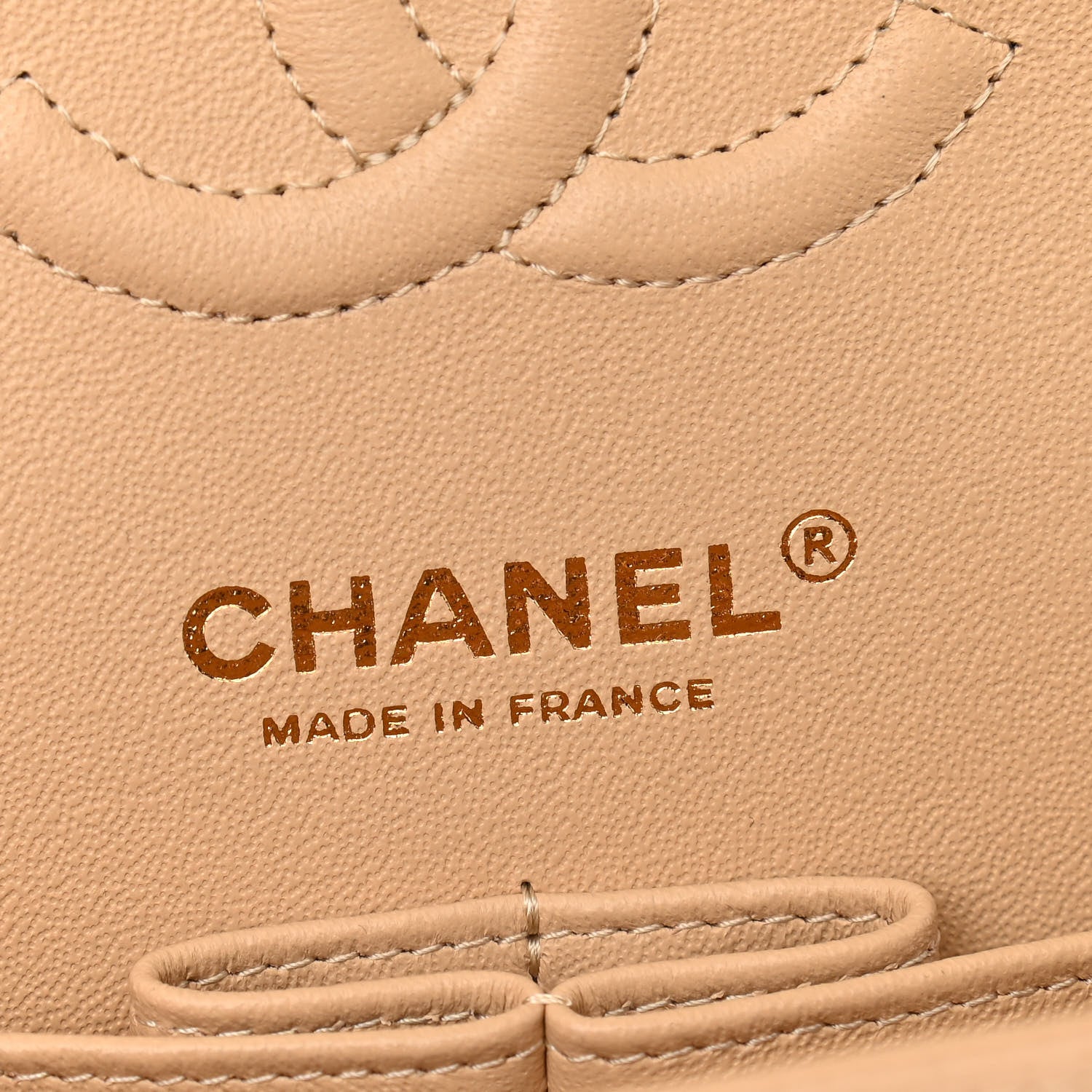 Chanel Caviar Quilted Small Double Flap Beige 6 of 11