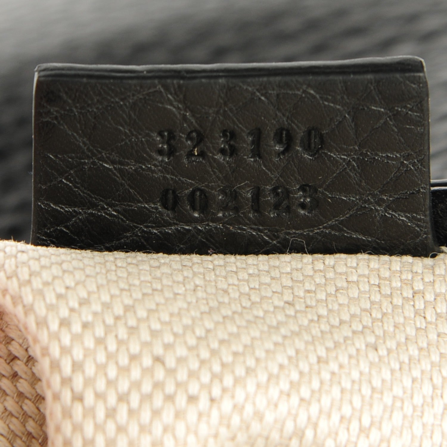 Gucci Pebbled Calfskin Small Soho Flap Crossbody Black 6 of 7
