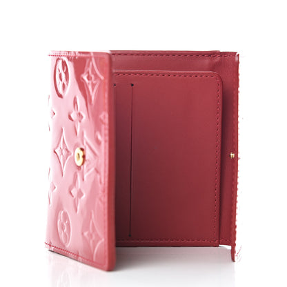 Louis Vuitton Vernis Elise Wallet Pomme D'Amour 5 of 7