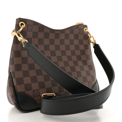 Louis Vuitton Damier Ebene Odeon PM Black 3 of 9