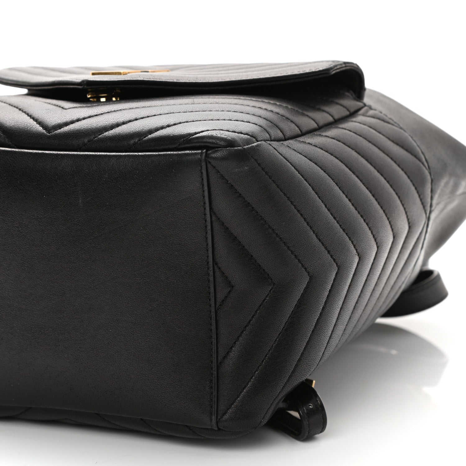 Saint Laurent Lambskin Matelasse Monogram Joe Backpack Black 10 of 10