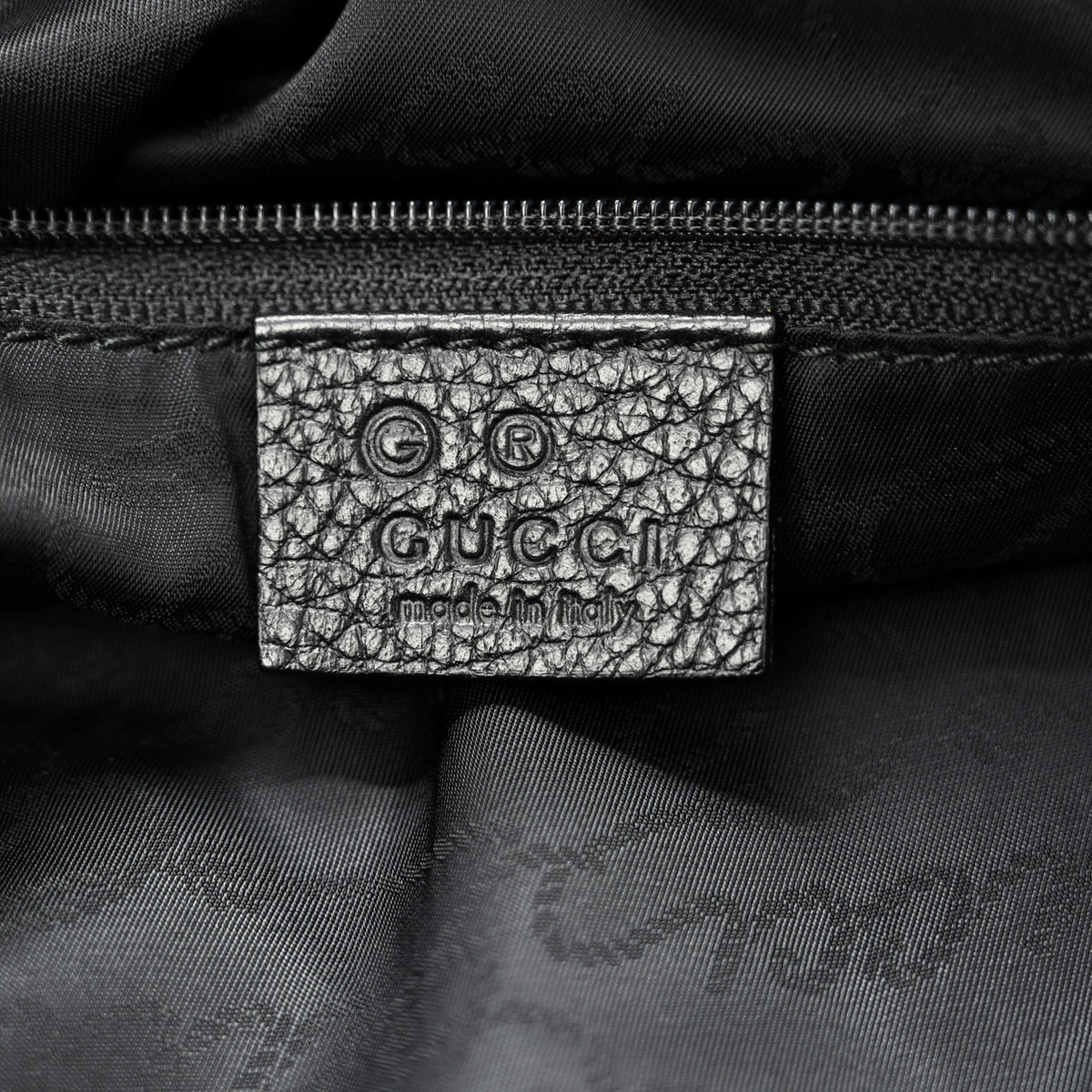 Gucci Monogram Tote Black 6 of 13