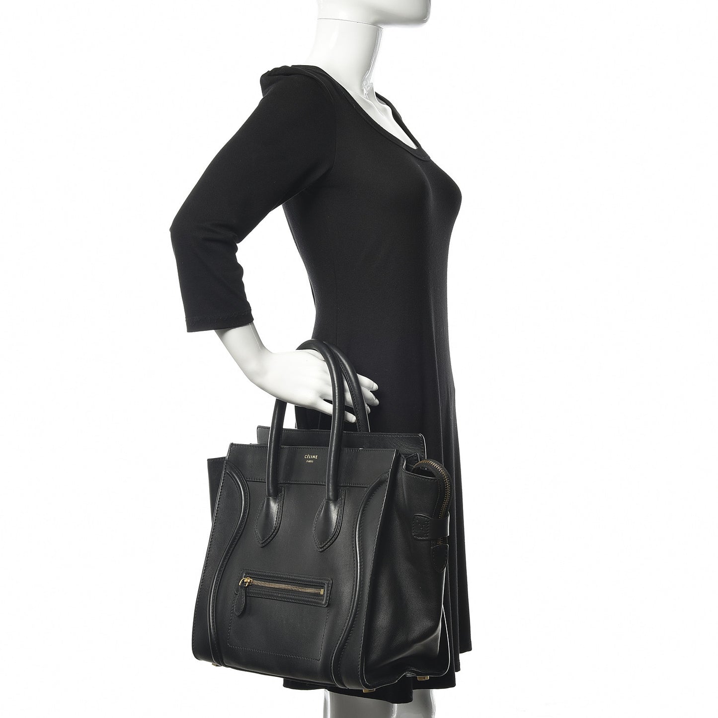 Smooth Calfskin Mni Luggage Black