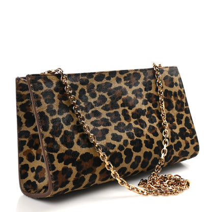 Versace Calf Hair Medusa 95 Clutch Animalier 3 of 9
