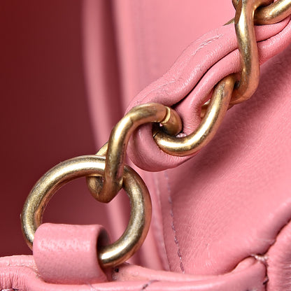 Chanel Lambskin Quilted Mini Rectangular Flap Pink 20 of 22
