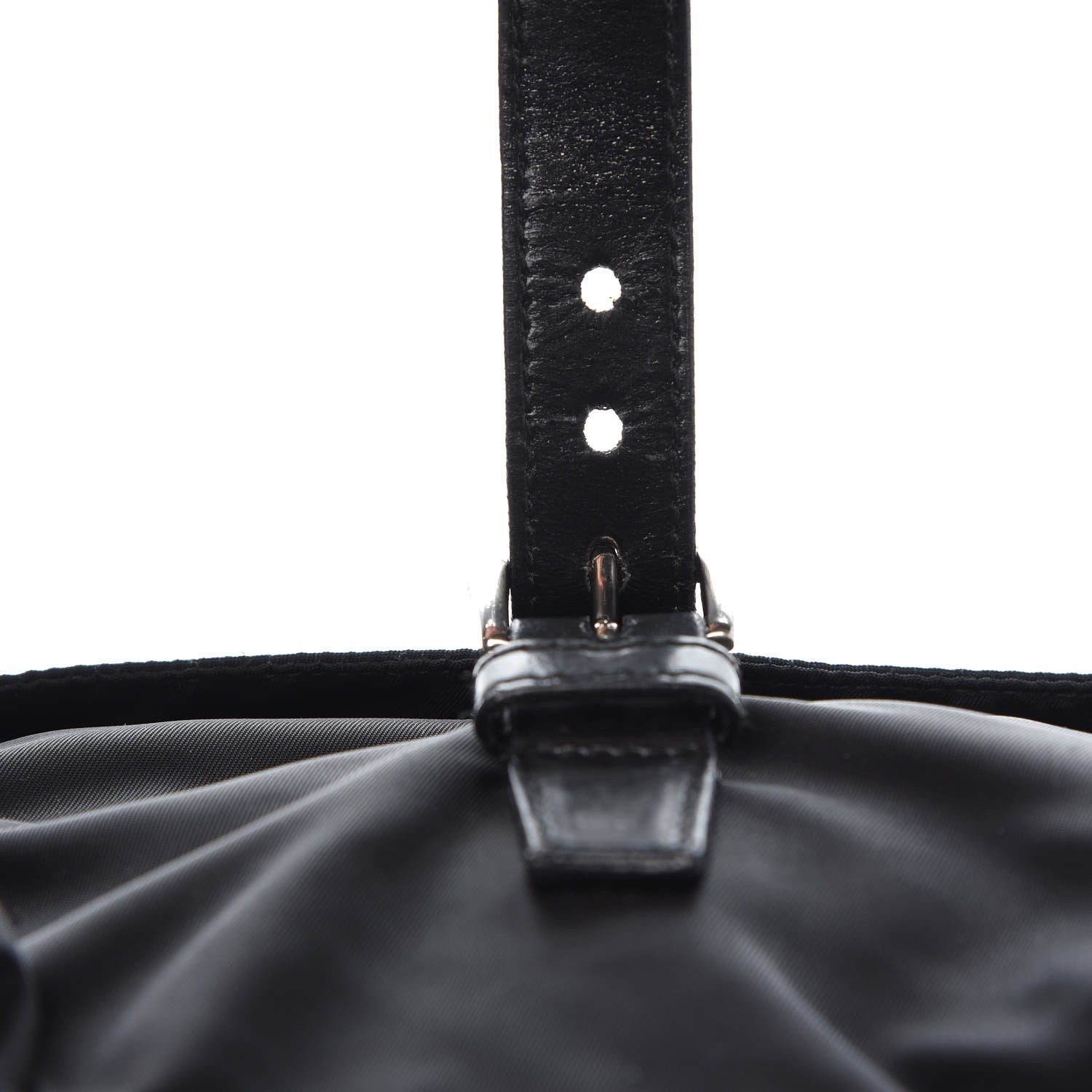 Prada Nylon Vela Messenger Black 10 of 13
