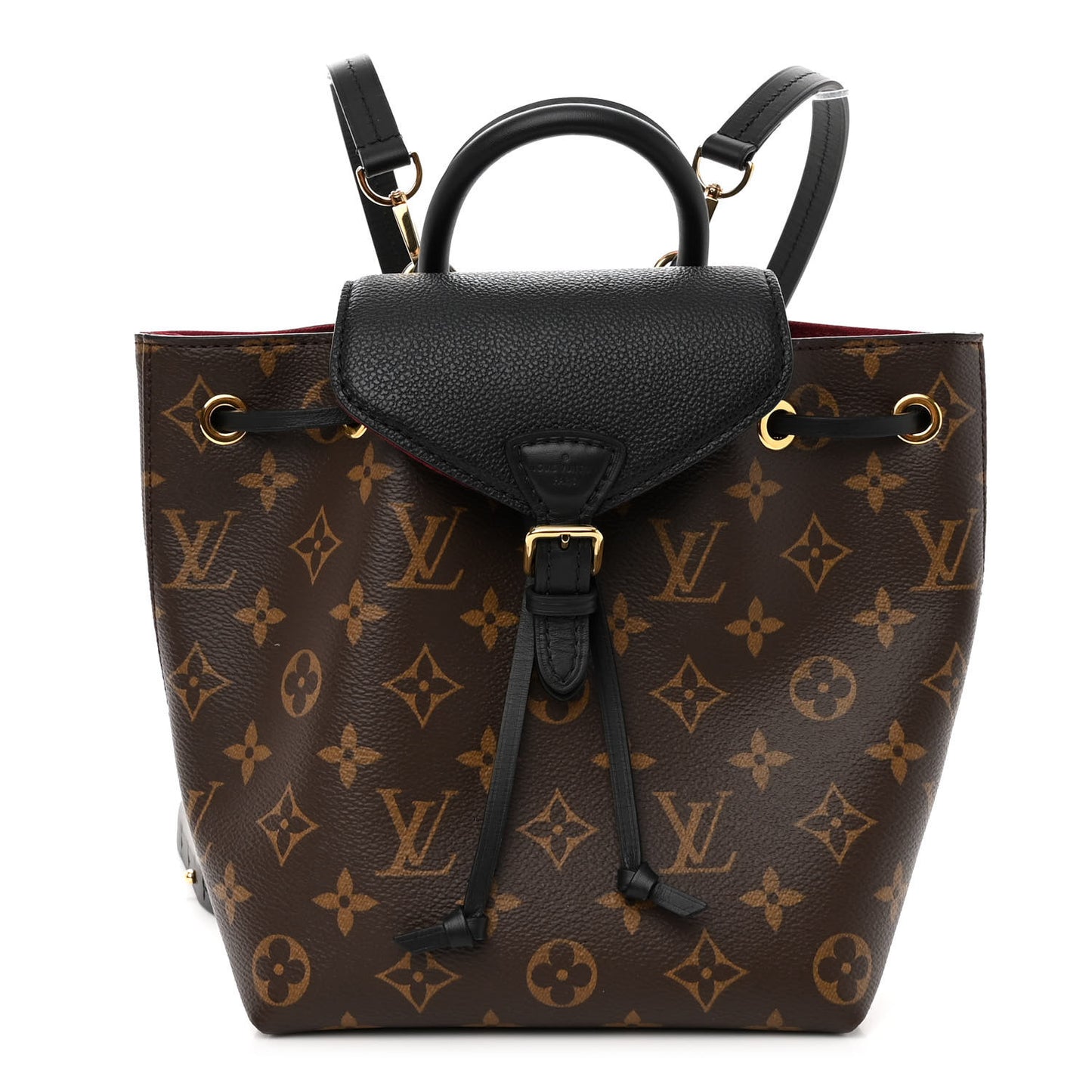 Monogram BB Montsouris NM Backpack Black