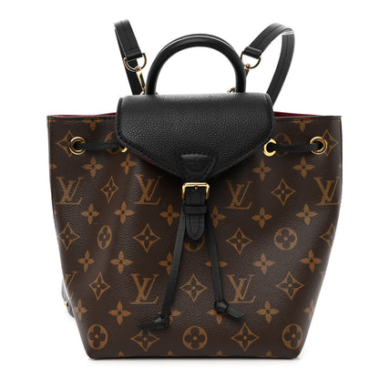 Louis Vuitton Monogram BB Montsouris NM Backpack Black 1 of 9