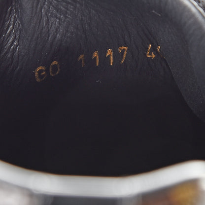 Louis Vuitton Suede Monogram Run Away Sneakers 40 Black 7 of 7