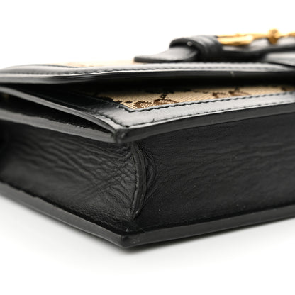Gucci Monogram Lady Web Convertible Wallet Black 9 of 11