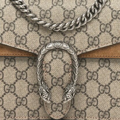 Gucci GG Supreme Monogram Mini Dionysus Shoulder Bag Taupe 8 of 10