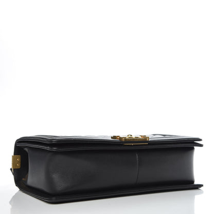 Chanel Calfskin Quilted New Medium Boy Flap Black 4 of 16