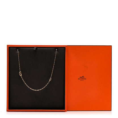 Hermes 18K Rose Gold Farandole Necklace 80 5 of 5