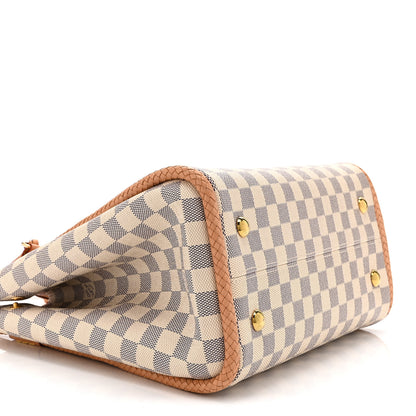 Louis Vuitton Damier Azur Propriano Rose Ballerine 8 of 9