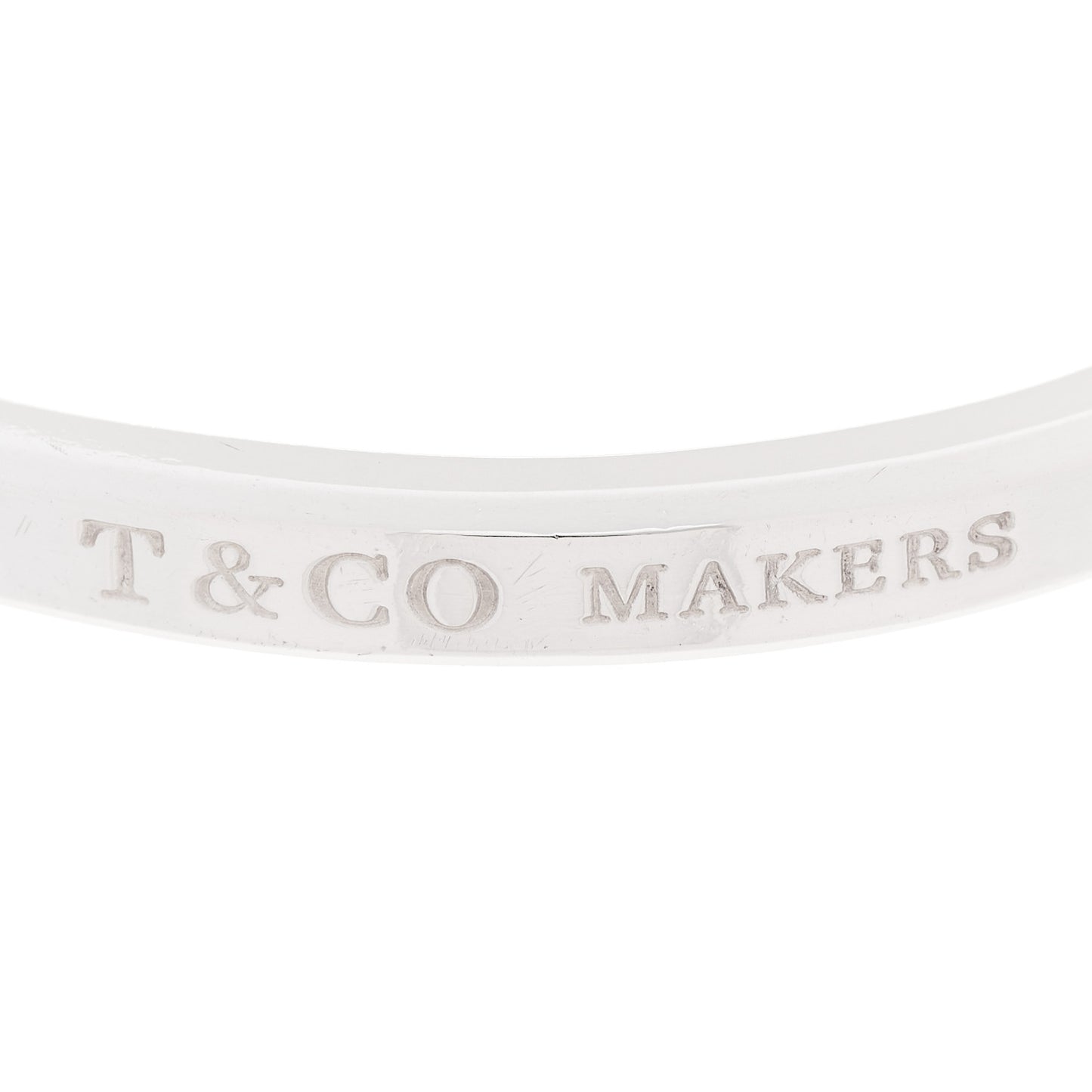 Sterling Silver Narrow Makers Cuff Bracelet