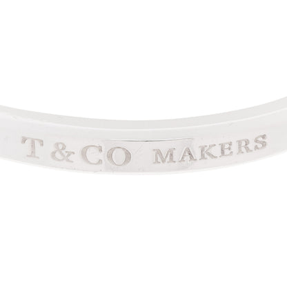 Tiffany Sterling Silver Narrow Makers Cuff Bracelet 5 of 6