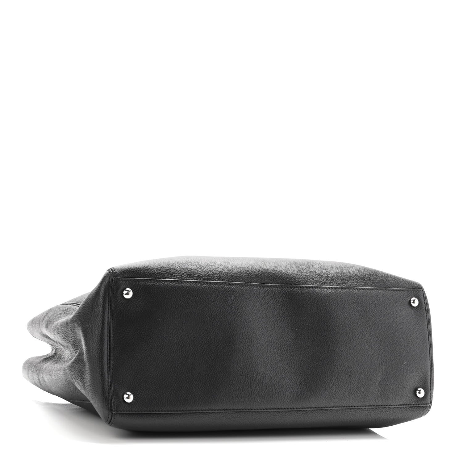 Chanel Calfskin Cerf Executive Shopper Tote Black 5 of 11