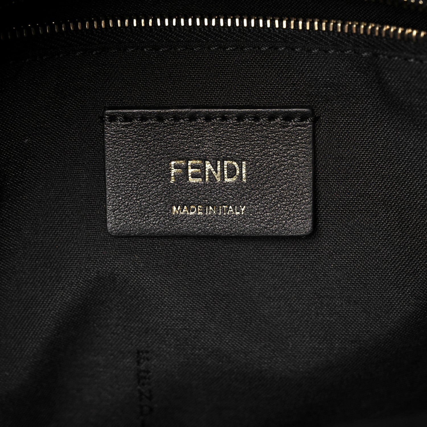 Fendi X FILA Glazed Fabric Vitello Century FF 1974 Mania Mini Backpack Black White 8 of 10