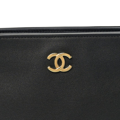 Chanel Calfskin Chick Studs Clutch Black 7 of 9