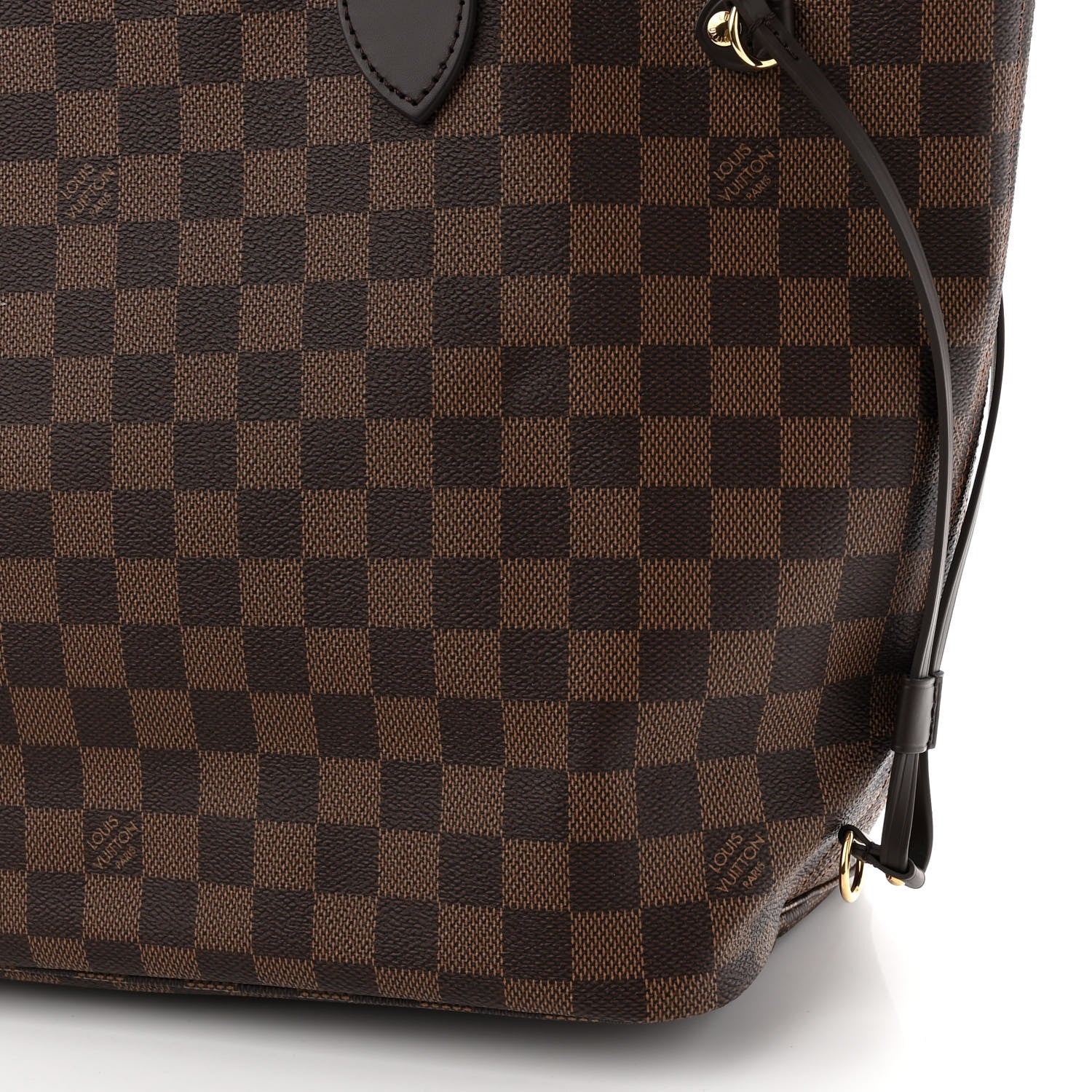 Louis Vuitton Damier Ebene Neo Neverfull MM Rose Ballerine 12 of 12