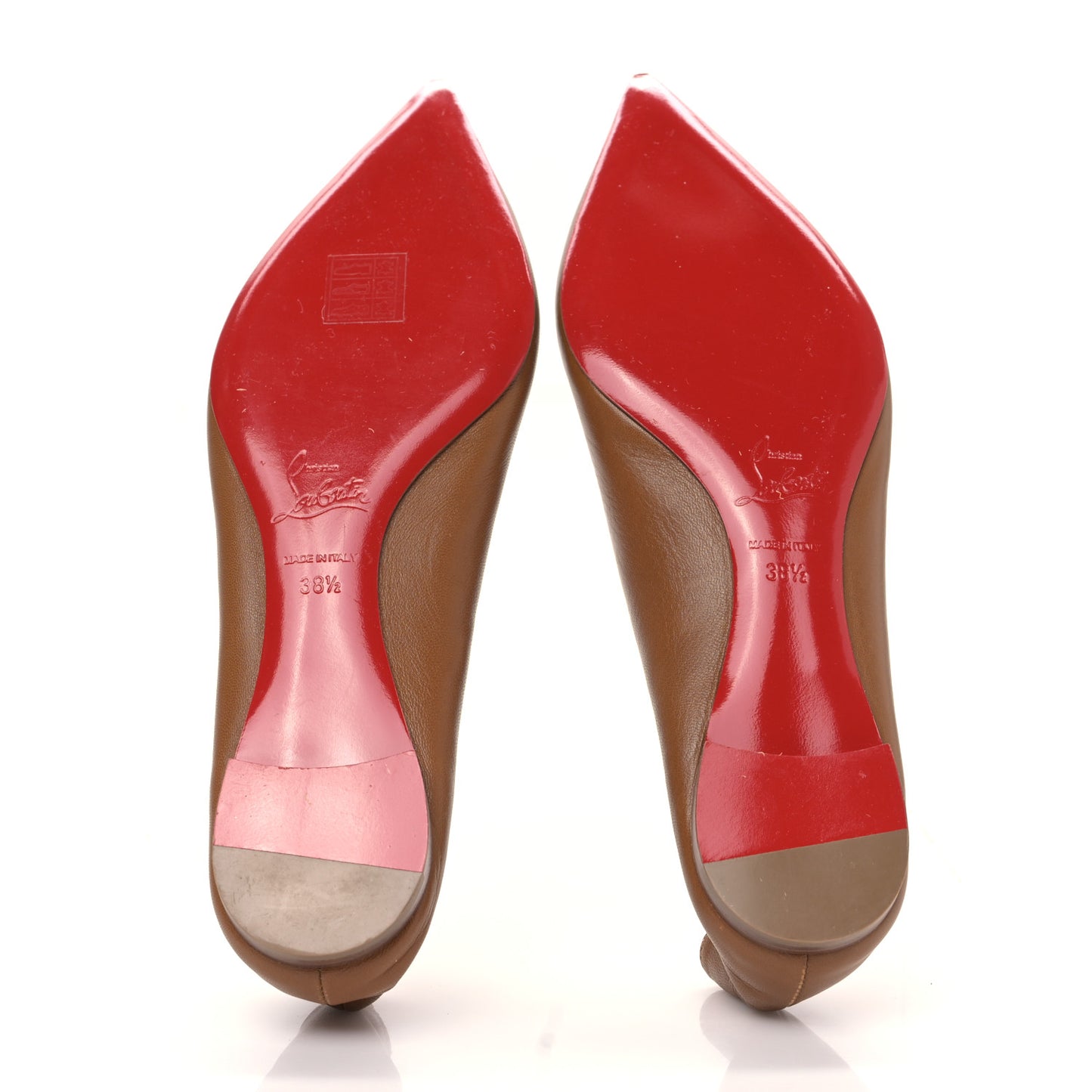 Nappa Eloise Flats 38.5 Cuoio