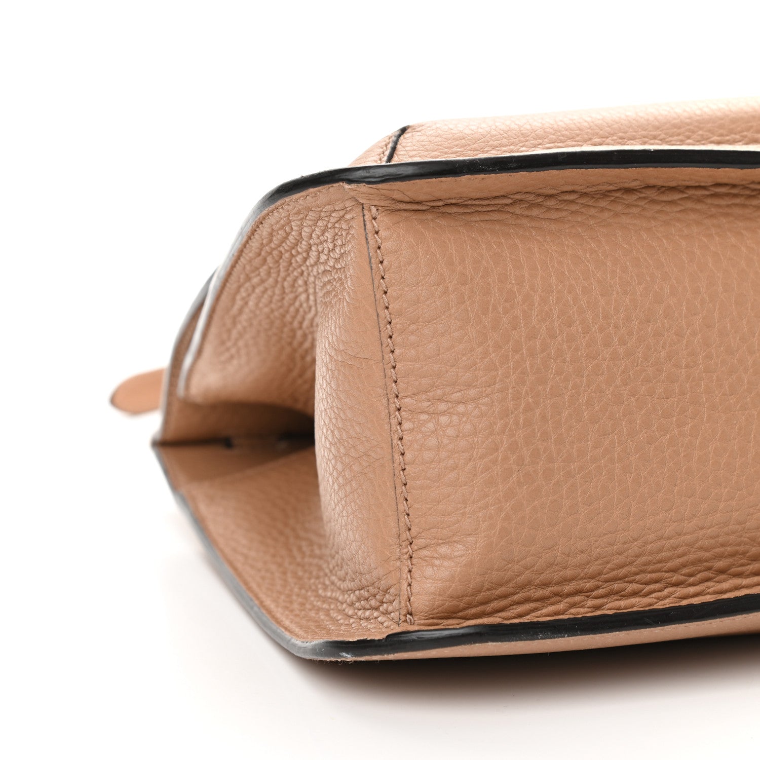 Gucci Cellarius Calfskin Medium Bamboo Daily Flap Shoulder Bag Camelia 7 of 8