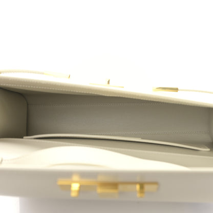 Saint Laurent Smooth Calfskin Manhattan Shoulder Bag Crema Soft 5 of 9