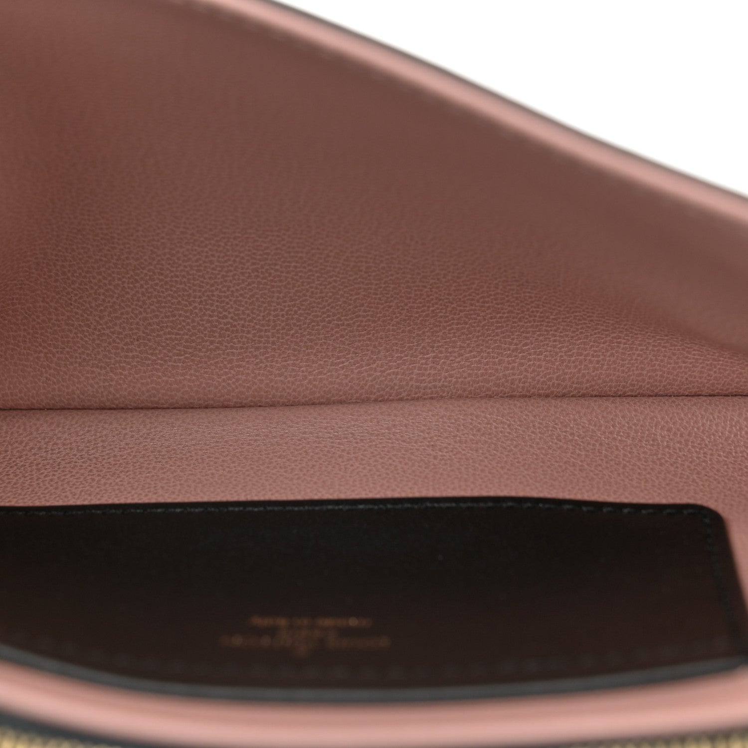 Louis Vuitton Lambskin Embossed Monogram Pochette Coussin Black 5 of 13