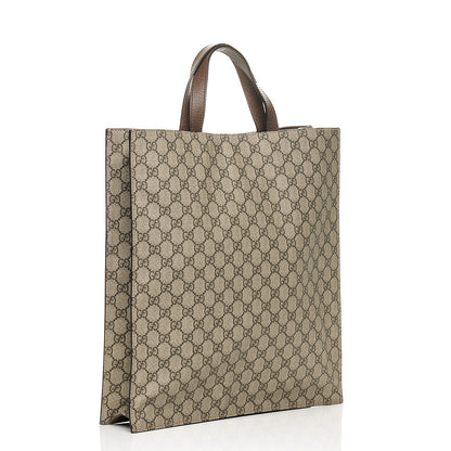 Gucci Soft GG Supreme Monogram Courrier Vertical Tote Beige New Acero 3 of 6