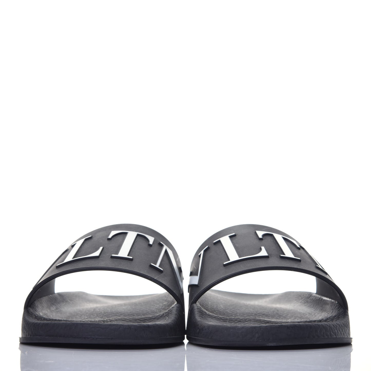 Rubber VLTN Pool Slide Sandals 39 Black