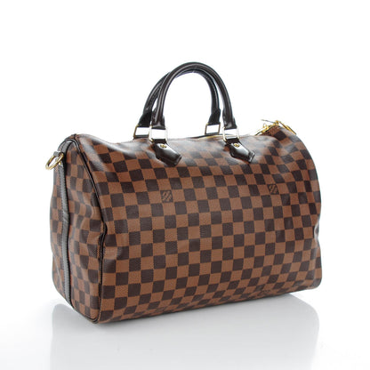 Louis Vuitton Damier Ebene Speedy Bandouliere 35 3 of 8