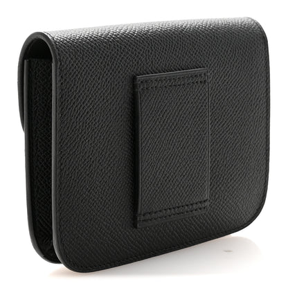 Hermes Epsom Constance Slim Wallet Black 4 of 7
