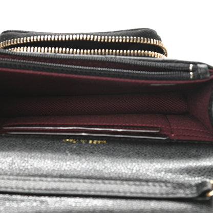 Chanel Caviar Quilted Business Affinity Clutch With Chain Black 5 of 12