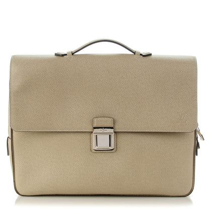 Louis Vuitton Taiga Vassili PM Briefcase Polar 1 of 7