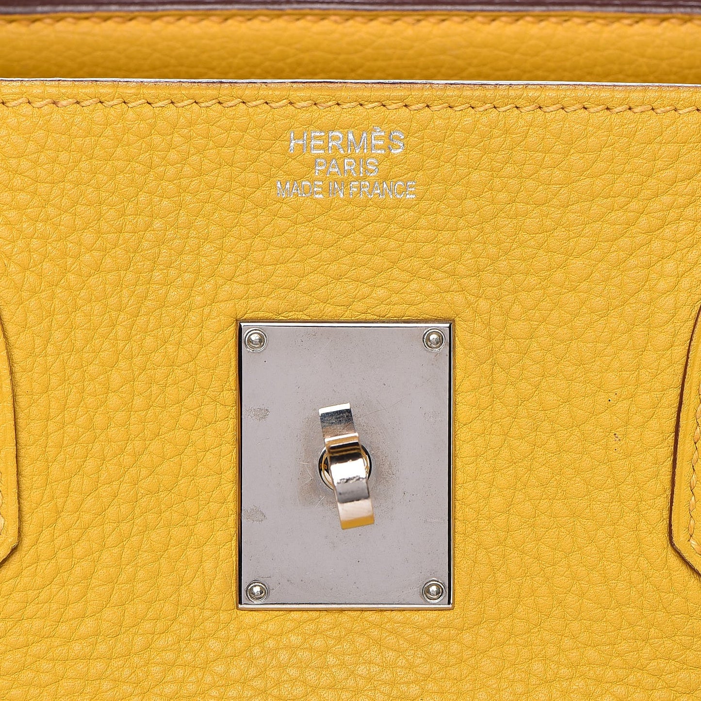 Taurillon Clemence JPG Shoulder Birkin II Soleil