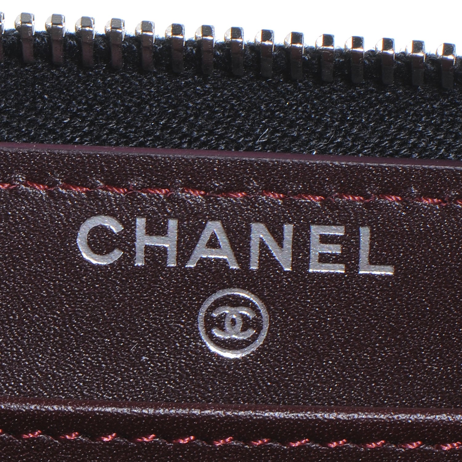 Chanel Caviar Quilted Zip Around Wallet Black 6 of 8