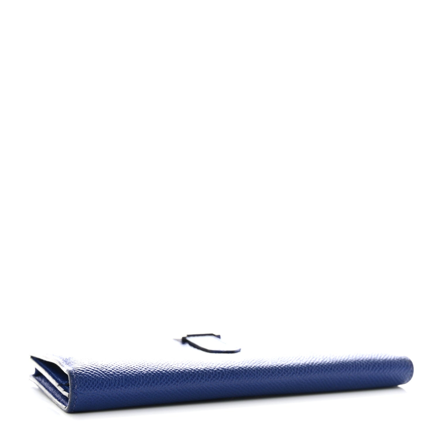 Hermes Epsom Bearn Gusset Wallet Bleu Electrique 4 of 7