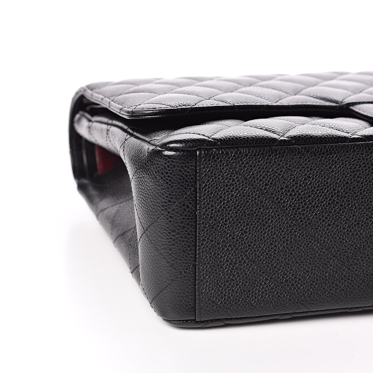 Chanel Caviar Quilted Maxi Double Flap Black 9 of 12