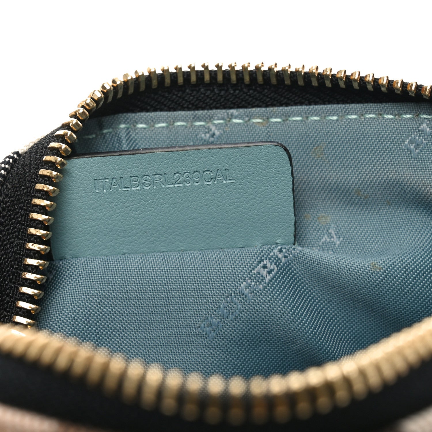 Burberry House Check Pop Elements Small Beauty Cosmetic Pouch Pale Opal 7 of 10
