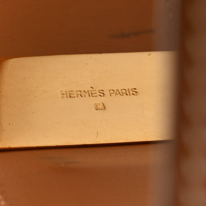Hermes Courchevel Collier De Chien CDC Belt 66 Gold 7 of 9