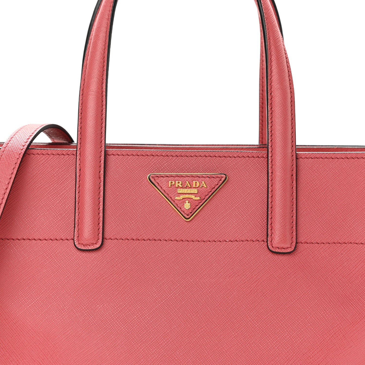 Prada Saffiano Soft Triple Pocket Tote Tamaris 7 of 9